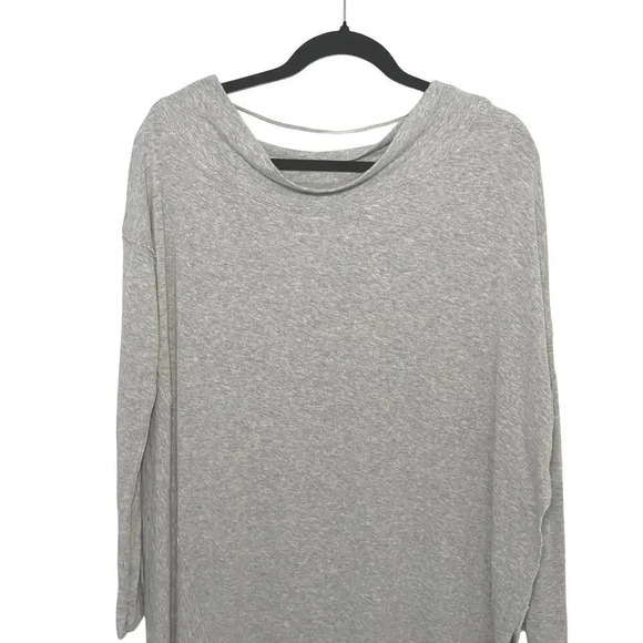 We The Free Women’s Grapevine Longline Knit Tunic Top Heather Gray Size Small - Picture 5 of 9
